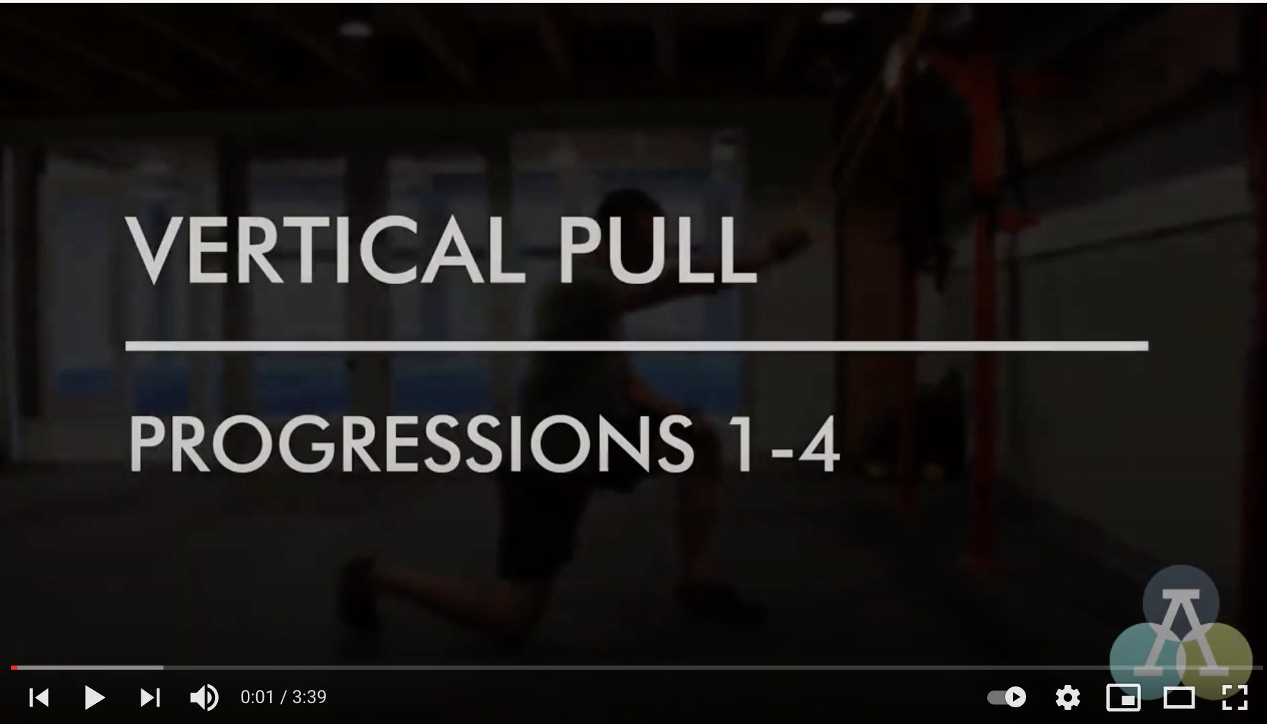 Vertical Pull Progressions 1–4